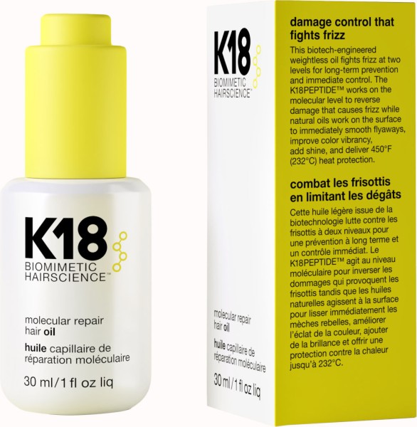 K18 Molecular Repair Hair Oil